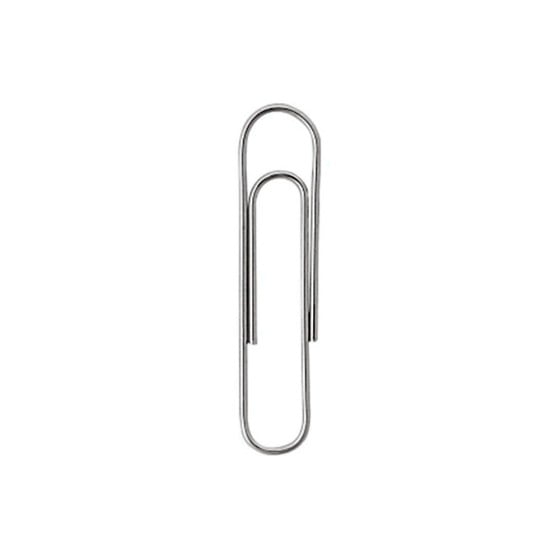 Clips liderpapel nº2 labiados 33 mm caja de 100 unidades