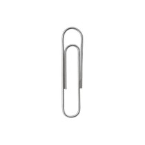 Clips liderpapel nº2 labiados 33 mm caja de 100 unidades