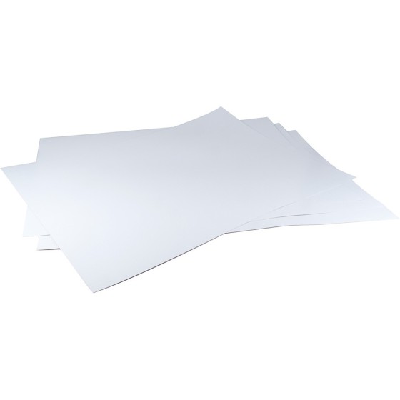 Cartoncillo gris liderpapel con una cara blanca 350 gr 64x88 cm paquete de 1 kg (5 hojas)