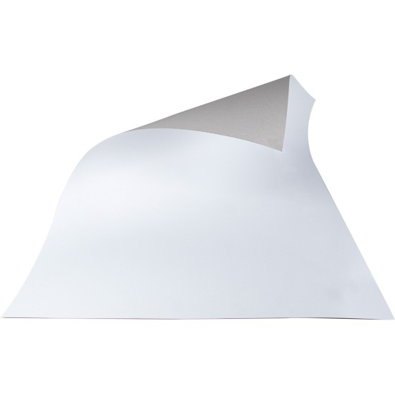 Cartoncillo gris liderpapel con una cara blanca 350 gr 64x88 cm paquete de 1 kg (5 hojas)
