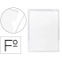 Carpeta dossier uñero plastico q-connect 180 mc folio transparente
