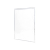 Carpeta dossier uñero plastico q-connect 180 mc folio transparente