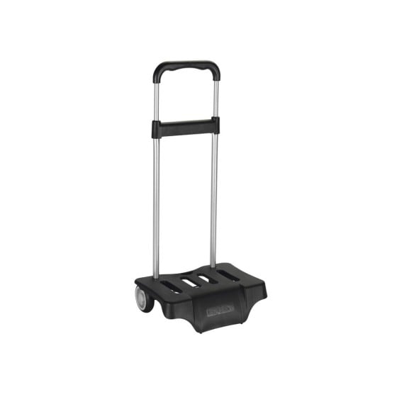 Carro Escolar Portamochilas Safta Adulto Negro Black 30 x 95 x 23 cm.