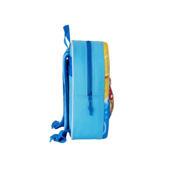 Mochila 3D Superzings 27 x 35 x 10 cm.