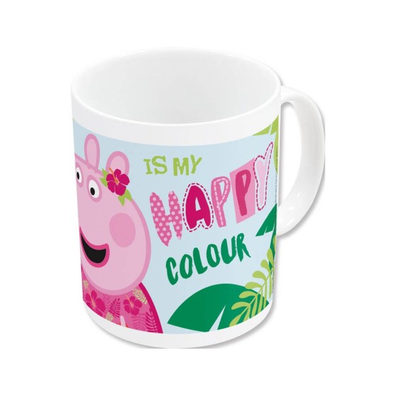 Taza Grande 325Ml Peppa Pig Having Fun 