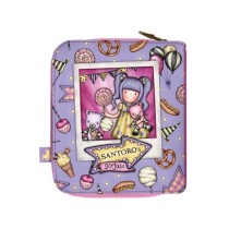 Cartera Gorjuss Fairground First Prize 10 x 13 x 2,5 cm.