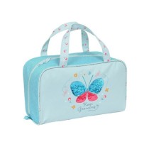 Neceser Rectangular Blackfit8 Mariposa 31 x 14 x 19 cm.