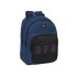 Mochila Doble Adaptable a Carro Reciclado Blackfit8 Urban 32 x 42 x 15 cm.