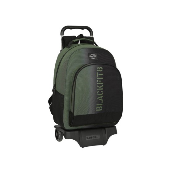 Mochila Escolar Con Carro Reciclado Blackfit8 Gradient 32 x 42 x 15 cm.