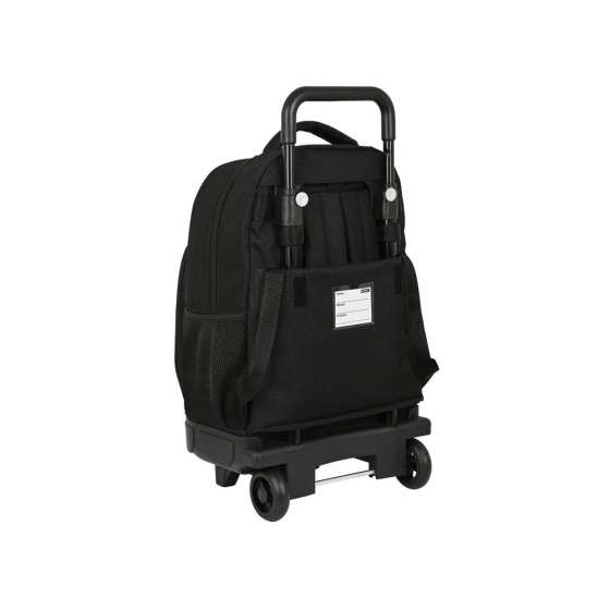 Mochila Escolar Con Ruedas Compactasimple Safta Surf 33 x 45 x 22 cm.