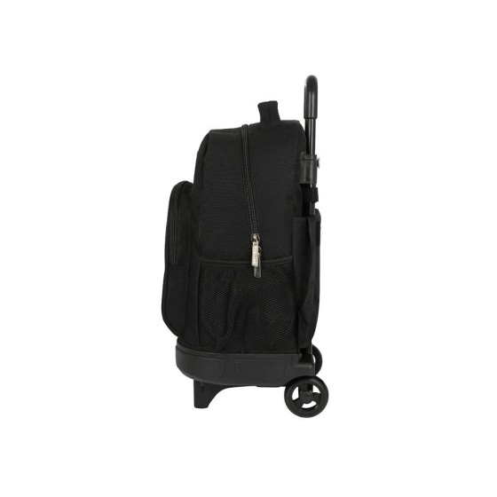 Mochila Escolar Con Ruedas Compactasimple Safta Surf 33 x 45 x 22 cm.