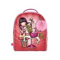 Mini Mochila Gorjuss Fairground Carousel 20 x 22 x 10 cm.