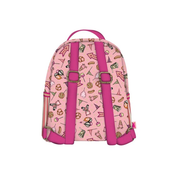 Mini Mochila Gorjuss Fairground Carousel 20 x 22 x 10 cm.