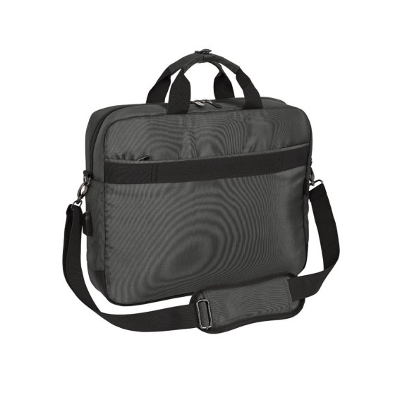 Maletin Portatil 15,6+Tablet+Usb Safta Safta Business Grey 41 x 33 x 9 cm.