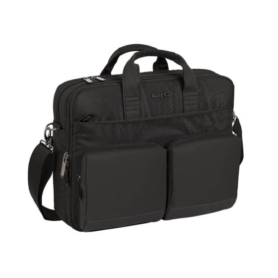 Maletin Portatil 15,6''+Tab 10,6''+Usb Safta Business Black 41 x 33 x 9 cm.