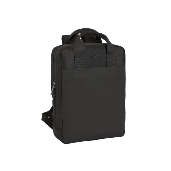Mochila Para Portatil 13,3''+Usb Safta Business Black 29 x 39 x 11 cm.