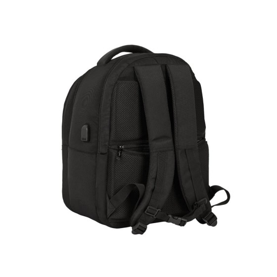 Mochila Pc 15,6'' Y 14,1''+Tab 9,7''+Usb Safta Business Black 31 x 45 x 23 cm.