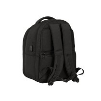 Mochila Pc 15,6'' Y 14,1''+Tab 9,7''+Usb Safta Business Black 31 x 45 x 23 cm.