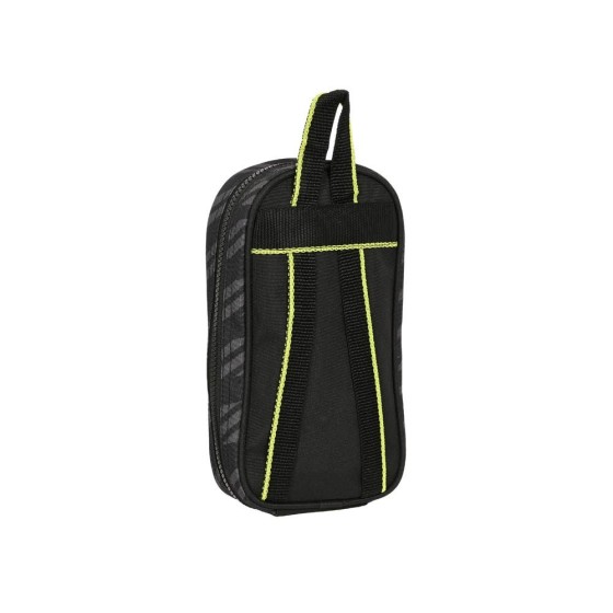Plumier Mochila Con 4 Portatodos Vacio Real Madrid 3ª Equipación 22/23 12 x 23 x 5 cm.