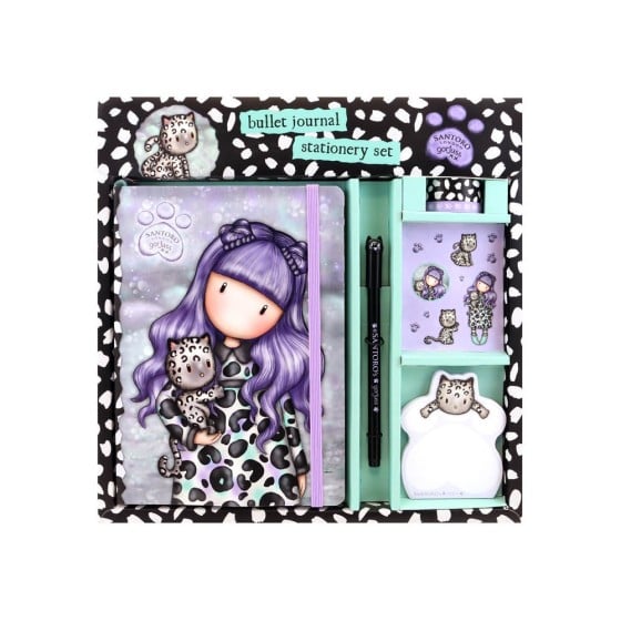 Set De Papeleria Gorjuss Smitten Kitten 