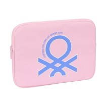 Funda Para Portatil 11,6'' Benetton Pink 31 x 23 x 2 cm.