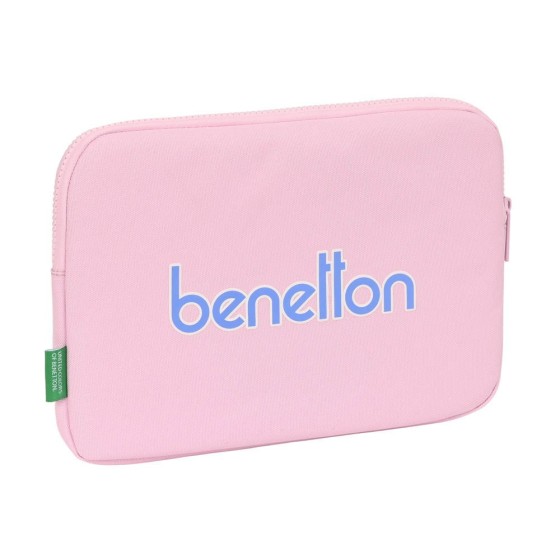 Funda Para Portatil 11,6'' Benetton Pink 31 x 23 x 2 cm.
