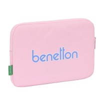 Funda Para Portatil 11,6'' Benetton Pink 31 x 23 x 2 cm.