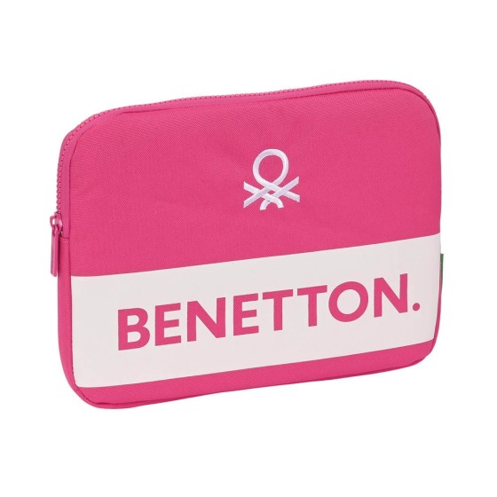 Funda Para Portatil 11,6'' Benetton Raspberry 31 x 23 x 2 cm.