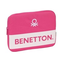 Funda Para Portatil 11,6'' Benetton Raspberry 31 x 23 x 2 cm.