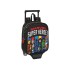 Mochila Escolar Con Carro Avengers Super Heroes 22 x 27 x 10 cm.
