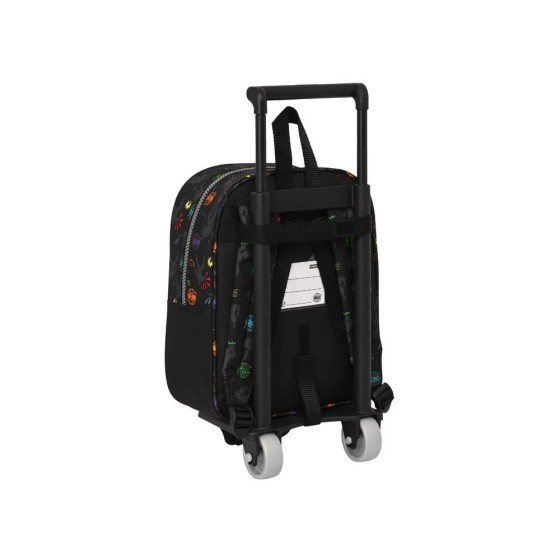 Mochila Escolar Con Carro Avengers Super Heroes 22 x 27 x 10 cm.