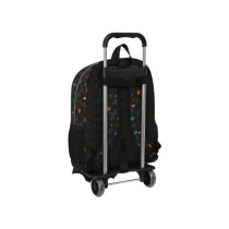 Mochila Escolar Con Carro Avengers Super Heroes 32 x 42 x 14 cm.