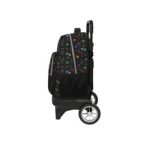 Mochila Escolar Con Ruedas Compacta Avengers Super Heroes 33 x 45 x 22 cm.