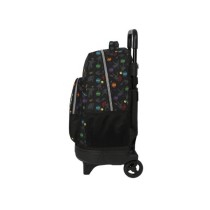Mochila Escolar Con Ruedas Compacta Extraíble Avengers Super Heroes 33 x 45 x 22 cm.