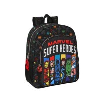 Mochila Junior Adaptable a Carro Avengers Super Heroes 32 x 38 x 12 cm.