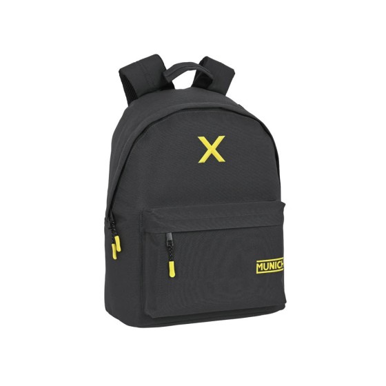 Mochila Para Portatil 14,1 Munichojas Basicos Grafito 