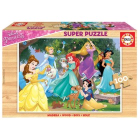 Puzzle De Madera De 100 Piezas Princesas Disney Magical 