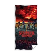 Toalla Microfibra Stranger Things 70 x 140 cm.
