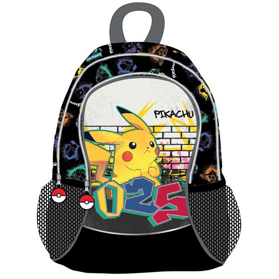 Mochila Junior Pokemon Pikachu 30 x 40 x 15 cm.