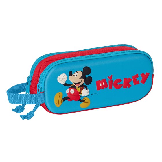 Portatodo Doble 3D Mickey Mouse 21 x 8 x 6 cm.