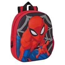 Mochila 3D Spider-Man 27 x 33 x 10 cm.