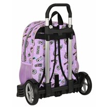 Mochila Escolar Con Carro Evolution Monster Highojas Best Boos 33 x 42 x 14 cm.