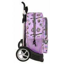 Mochila Escolar Con Carro Evolution Monster Highojas Best Boos 33 x 42 x 14 cm.