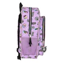 Mochila Junior Adaptable a Carro Monster Highojas Best Boos 32 x 38 x 12 cm.