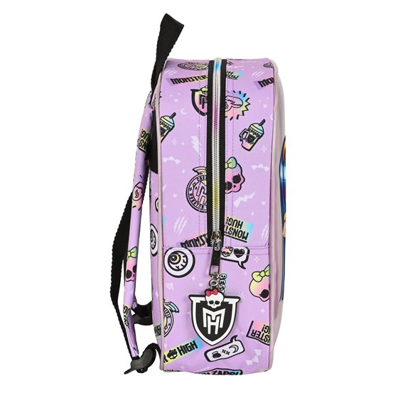 Mochila Guardería Adaptable a Carro Monster Highojas Best Boos 22 x 27 x 10 cm.