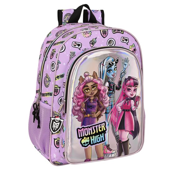 Mochila De 33 Cm. Adaptable a Carro Monster Highojas Best Boos 33 x 42 x 14 cm.