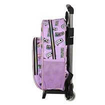Mochila Escolar Con Carro Monster Highojas Best Boos 28 x 34 x 10 cm.
