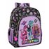 Mochila Junior Adaptable a Carro Monster Highojas Creep 32 x 38 x 12 cm.