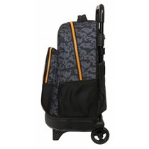 Mochila Escolar Con Ruedas Compacta Extraíble Naruto 33 x 45 x 22 cm.