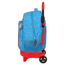 Mochila Escolar Con Ruedas Compacta Extraíble Superthings Rescue Force 33 x 45 x 22 cm.